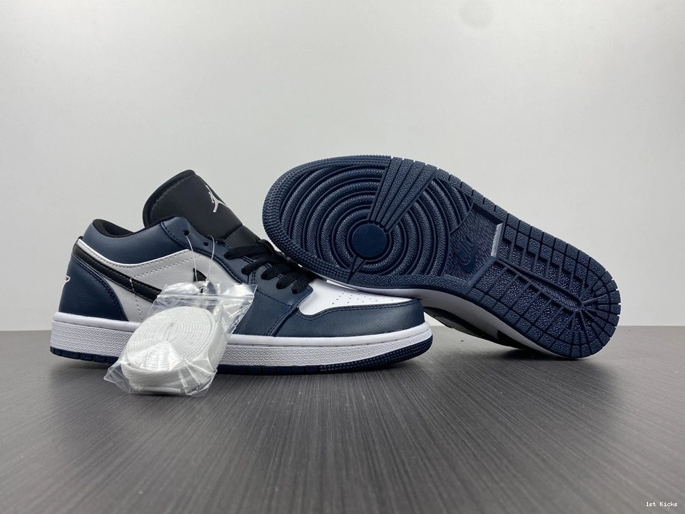 Dark Teal - Jordan 1 Low 553558-411 1109